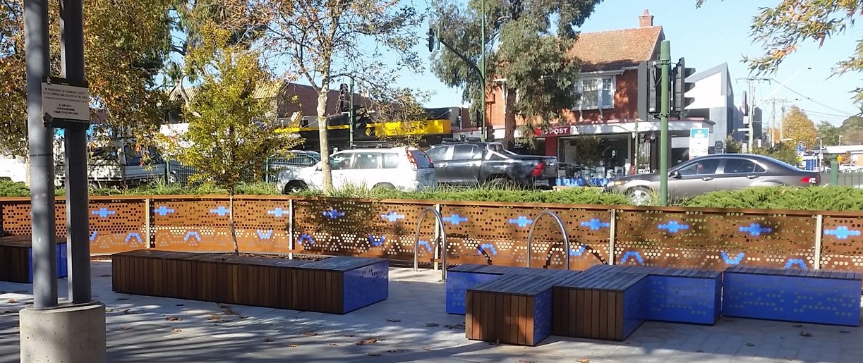 Mitcham Streetscape Seating