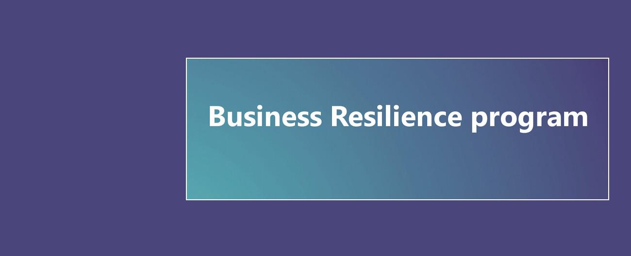 Business Resilience Program